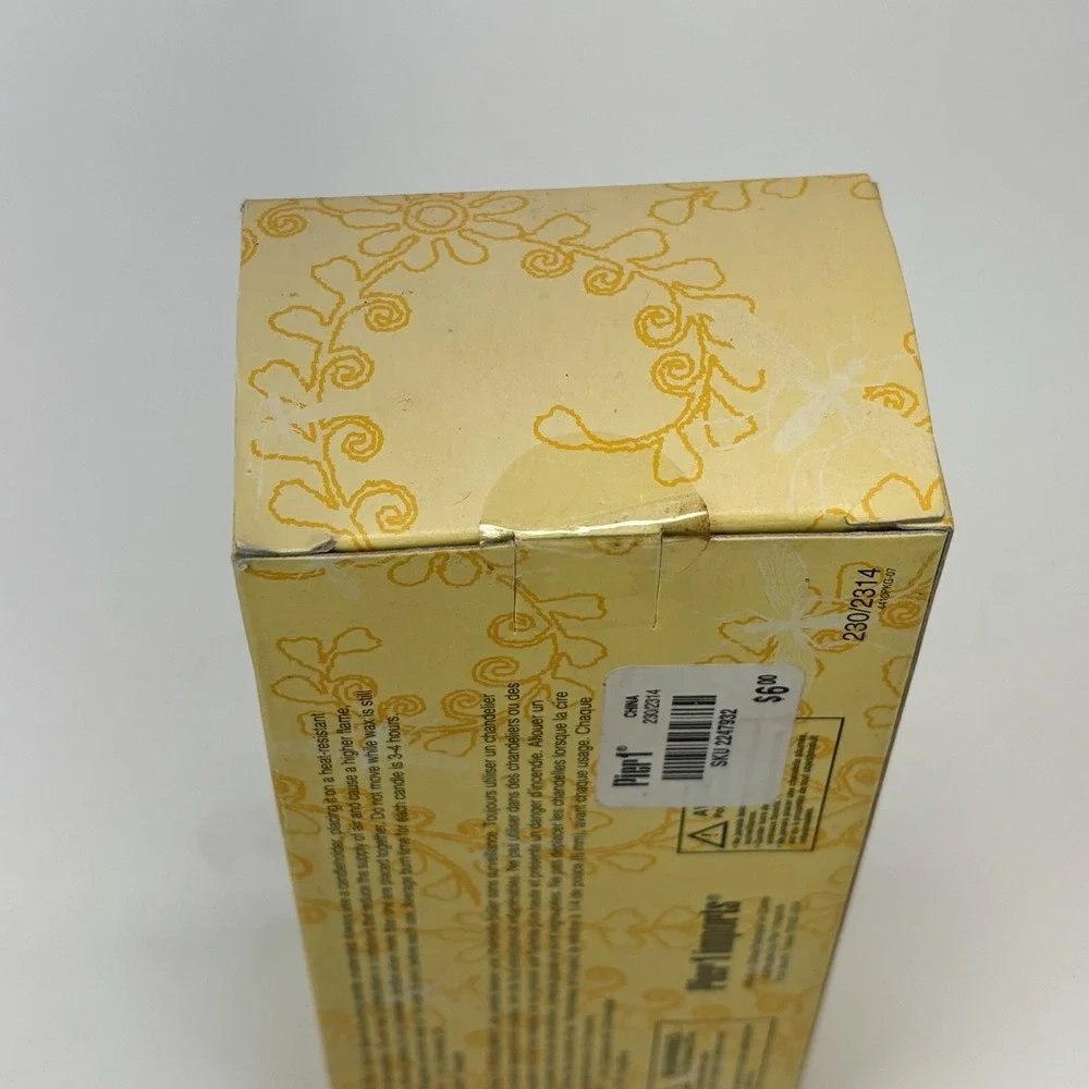 PIER 1 IMPORTS Tea Lights 30-Count Citronella Scented For Outdoor Use Only NOS
